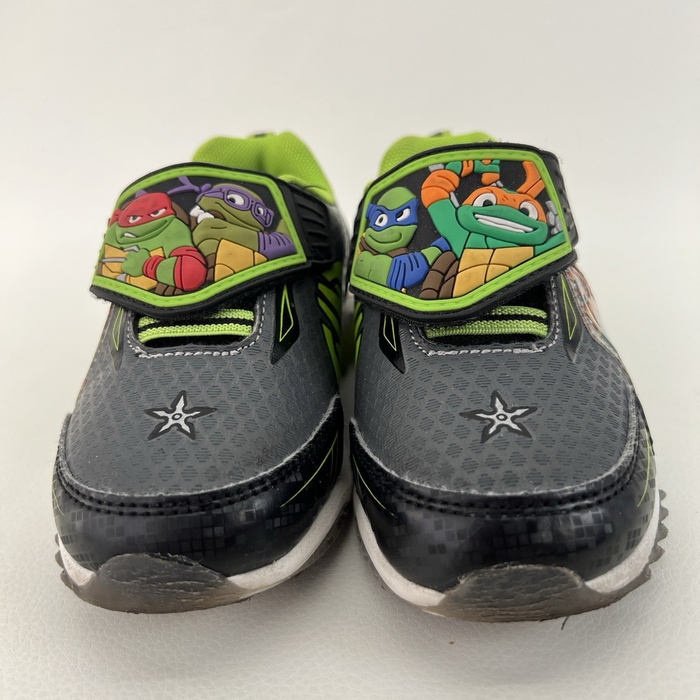 Boys Toddler & Little Kid Teenage Mutant Ninja Turtle TMNT Light up Shoes Size 9 - Picture 5 of 10